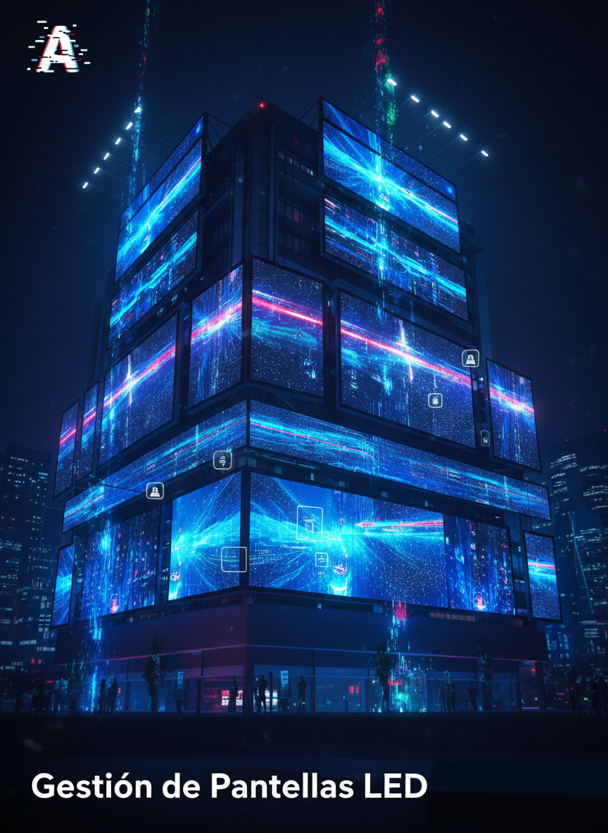 Gestión de Pantallas LED